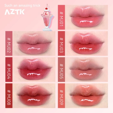 AZTK Son Dưỡng Màu Kem Bùn 1.9g - Son Lì Tint Bóng, Dưỡng Ẩm, Lâu Trôi, Giá 108k