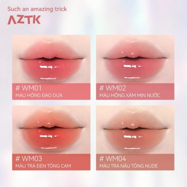 AZTK Son Dưỡng Màu Kem Son Bùn 1.9g Son Lì Tint Bóng Giá Ưu Đãi 160.000đ 4