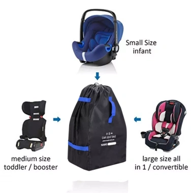 Ba lô an toàn ZAOFAHUA cho bé Vỏ bọc túi du lịch ghế ô tô, chống bụi, chống nước, dung tích 300D cho xe đẩy Doona 9