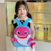 Ba lô cá mập hoạt hình dễ thương, nhẹ rộng rãi, chất lượng cao cho trẻ – du lịch, đi học, phiêu lưu 8