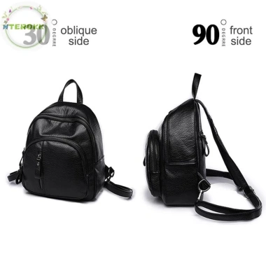 Ba lô da mềm chống trộm nữ vintage - Túi đeo vai du lịch, đi học, bé gái, giá 97.200đ