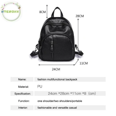 Ba lô da mềm chống trộm nữ vintage - Túi đeo vai du lịch, đi học, bé gái, giá 97.200đ 5 Ba lô da mềm chống trộm nữ vintage - Túi đeo vai du lịch, đi học, bé gái, giá 97.200đ 5