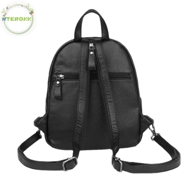 Ba lô da mềm chống trộm nữ vintage - Túi đeo vai du lịch, đi học, bé gái, giá 97.200đ