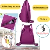 Ba Lô Dây Rút Gấp Gọn Chống Thấm Đa Năng Dã Ngoại Thể Thao Chất Lượng Cao Giảm Giá 2