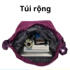 Ba Lô Dây Rút Gấp Gọn Chống Thấm Đa Năng - Dã Ngoại, Túi Chống Trộm 160k 3