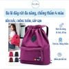 Ba Lô Dây Rút Gấp Gọn Chống Thấm Dã Ngoại Thể Thao, Túi Chống Trộm, Giá 170k