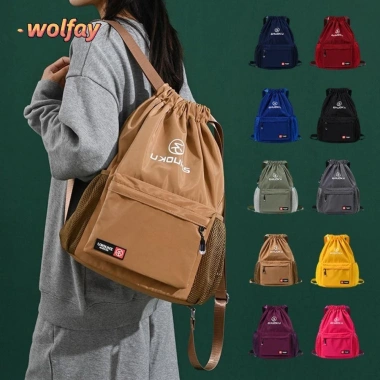 Ba lô dây rút thể thao chống nước đa năng, sức chứa lớn, tiện lợi cho nam nữ - 133.000đ 2