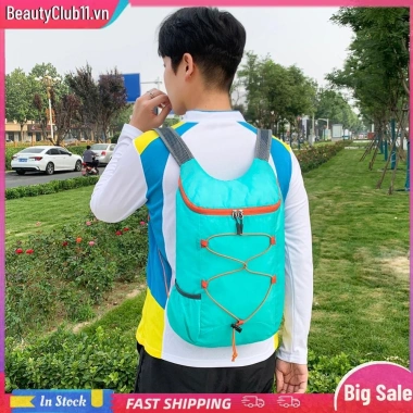 Ba lô di động gập 10L siêu nhẹ, chống nước, du lịch ngoài trời - Giá 89.640₫ 9