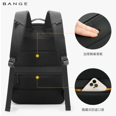 Ba lô du lịch Bange 16 inch chống nước, dung lượng lớn, sạc USB, phù hợp học sinh - Giá chỉ 754.920₫