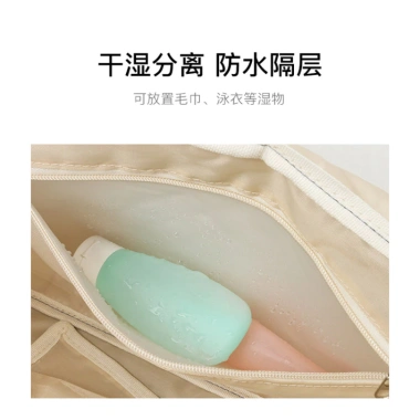 Ba lô du lịch công sở đa năng cầm tay, dung lớn, gập gọn, tách ướt-khô, nhẹ đặt vali - 324.864₫ 5