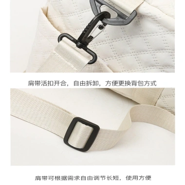 Ba lô du lịch công sở đa năng cầm tay, dung lớn, gập gọn, tách ướt-khô, nhẹ đặt vali - 324.864₫ 6