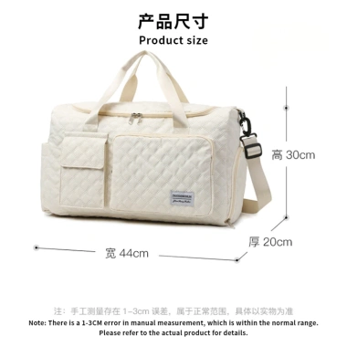 Ba lô du lịch công sở đa năng cầm tay, dung lớn, gập gọn, tách ướt-khô, nhẹ đặt vali - 324.864₫ 9
