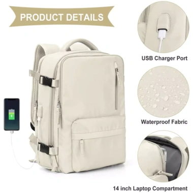 Ba lô du lịch đa năng 15,6 inch, tay áo laptop, giá đỡ tablet - Giá ưu đãi 277.560 VND