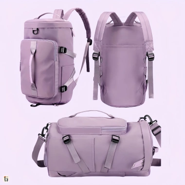 Ba lô du lịch đa năng vải Oxford, có ngăn giày, túi gym và học, giá chỉ 190.000₫