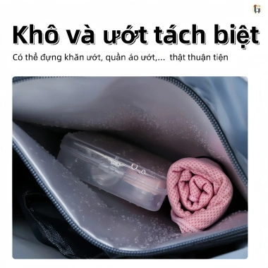 Ba lô du lịch đa năng vải Oxford, có ngăn giày, túi gym và học, giá chỉ 190.000₫ 7 Ba lô du lịch đa năng vải Oxford, có ngăn giày, túi gym và học, giá chỉ 190.000₫ 7