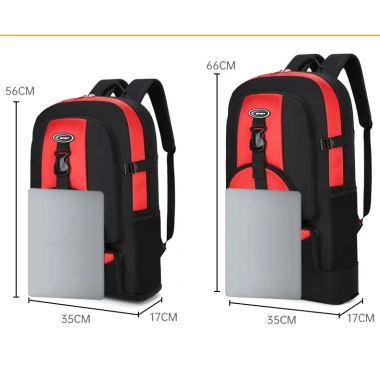 Ba lô du lịch dung tích lớn, mở rộng đáy - Balo cao cấp, giảm giá 162k 3