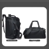 Ba lô du lịch FASHYUNER Xám Đen - Túi Duffel PU dung tích lớn, tách ướt khô, phù hợp tập thể dục, giá 374.436 VND 9