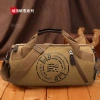 Ba lô du lịch & gym canvas siêu bền, sức chứa lớn cho nam nữ - 326.127₫