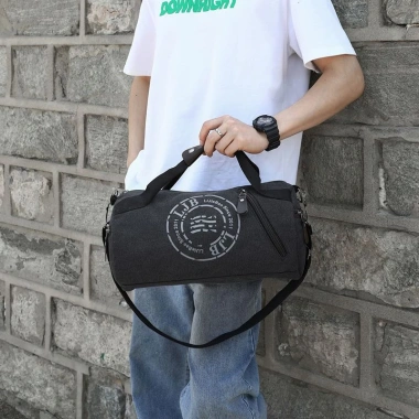 Ba lô du lịch & gym canvas siêu bền, sức chứa lớn cho nam nữ - 326.127₫ 9