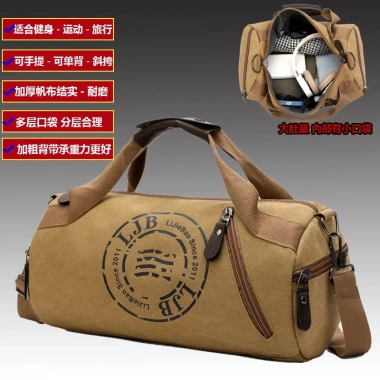 Ba lô du lịch & gym canvas siêu bền, sức chứa lớn cho nam nữ - 326.127₫ 10