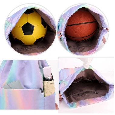 Ba lô du lịch HARAS HR375 - Túi Duffel dây rút gấp gọn, nhẹ, phù hợp đi bộ đường dài, tập thể dục - Giá chỉ 159.000₫ 6