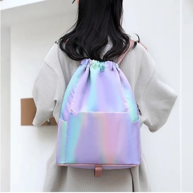 Ba lô du lịch HARAS HR375 - Túi Duffel dây rút gấp gọn, nhẹ, phù hợp đi bộ đường dài, tập thể dục - Giá chỉ 159.000₫ 7