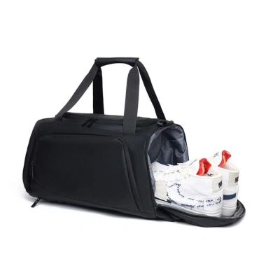 Ba lô du lịch LLCY Duffel PU sức chứa lớn, thời trang chống thấm nước, túi tập thể dục đa năng