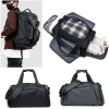 Ba lô du lịch LLCY Duffel PU sức chứa lớn, thời trang chống thấm nước, túi tập thể dục đa năng 7