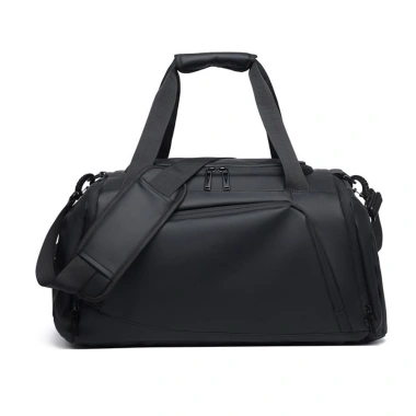 Ba lô du lịch LLCY Duffel PU sức chứa lớn, thời trang chống thấm nước, túi tập thể dục đa năng