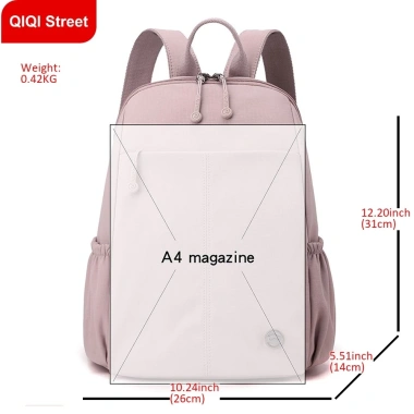 Ba lô du lịch nữ sức chứa lớn, nhiều lớp nylon chống thấm – Giá 357.012₫