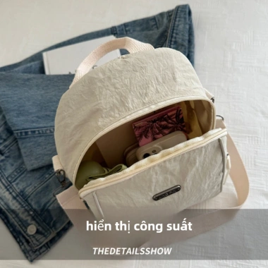 Ba lô du lịch và đi lại dung tích lớn, đa năng thời trang nữ - Giá 117.250₫ 6