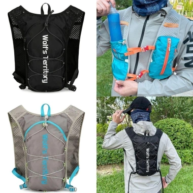 Ba lô dưỡng ẩm OUTOPEN Marathon 5L siêu nhẹ, túi chạy thoáng khí, áo lót phản quang, giá chỉ 218.268đ