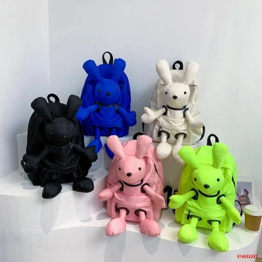 Ba lô hoạt hình nữ dung tích lớn nylon thời trang - Du lịch & đi học 273k