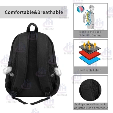 Ba lô học sinh BT21 BTS - Sức chứa lớn, thiết kế đơn giản, phù hợp cho trường học, du lịch, leo núi - 421.593 VND
