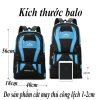Ba Lô Leo Núi 65-80L Mở Rộng Đáy - Túi Du Lịch Phượt Dã Ngoại Cắm Trại Giá 197k 2