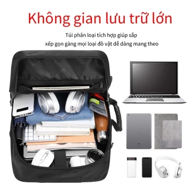 Ba lô leo núi đa năng 35-80L chống thấm nước, ngăn giày, ngăn laptop 17 inch 580k