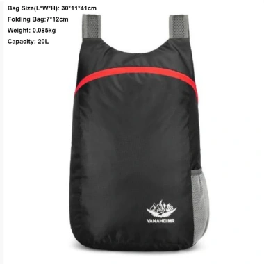 Ba lô leo núi gập PETOFQ siêu nhẹ 20-35L chống nước, túi gấp tiện dụng ngoài trời 10 Ba lô leo núi gập PETOFQ siêu nhẹ 20-35L chống nước, túi gấp tiện dụng ngoài trời 10
