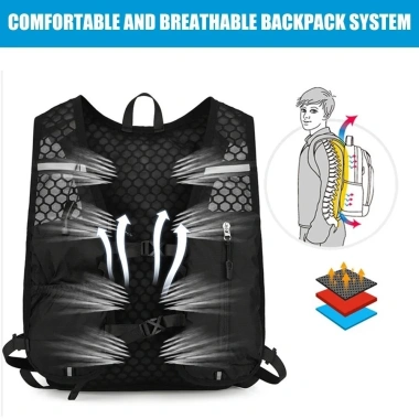 Ba lô leo núi HOBBYIN siêu nhẹ, thoáng khí, chống thấm, phản quang, đa chức năng Unisex – Giá 266.328đ 8 Ba lô leo núi HOBBYIN siêu nhẹ, thoáng khí, chống thấm, phản quang, đa chức năng Unisex – Giá 266.328đ 8