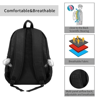 Ba lô máy tính Bape mèo 17 inch - Túi du lịch cắm trại lớn, đi bộ đường dài 5 Ba lô máy tính Bape mèo 17 inch - Túi du lịch cắm trại lớn, đi bộ đường dài 5