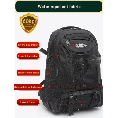 Ba Lô Nam Du Lịch Leo Núi Dung Tích Lớn, Schoolbag Thời Trang, Giá Ưu Đãi 282.120 VND