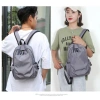 Ba lô nam Mini ROULING Túi đi học nhẹ, màu trơn, chống thấm nước, chống mài mòn 6