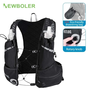 Ba lô Newboler nhẹ thoáng khí xe đạp – Dây điều chỉnh, túi chạy bộ, leo núi, 490.860₫
