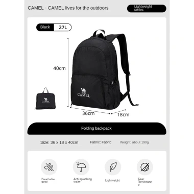 Ba lô ngoài trời CAMEL CROWN nam nữ chống thấm nước Đi bộ đường dài và leo núi