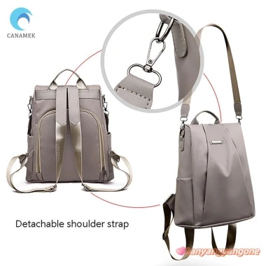 Ba Lô Nữ Canamek Chống Trộm Đa Năng Du Lịch Thời Trang Tháo Rời Dây Đeo Vai Giá 110k 6