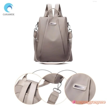 Ba Lô Nữ Canamek Chống Trộm Đa Năng Du Lịch Thời Trang Tháo Rời Dây Đeo Vai Giá 110k 8