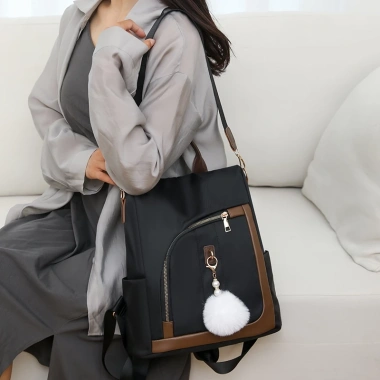 Ba lô nữ du lịch vải bạt chống thấm, thanh lịch, họa tiết dễ thương - Chỉ 192.000₫ 5 Ba lô nữ du lịch vải bạt chống thấm, thanh lịch, họa tiết dễ thương - Chỉ 192.000₫ 5