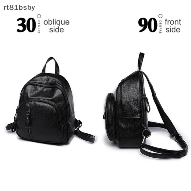 Ba lô nữ vintage da mềm chống trộm, đeo vai đa năng du lịch học tập - Giá 97.200 VND 4