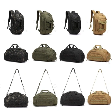 Ba lô tập thể dục 3 trong 1 có ngăn giày, duffel chuyển đổi Weekender nam nữ 394k