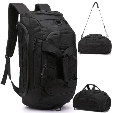 Ba lô tập thể dục 3 trong 1 có ngăn giày, duffel chuyển đổi Weekender nam nữ 394k