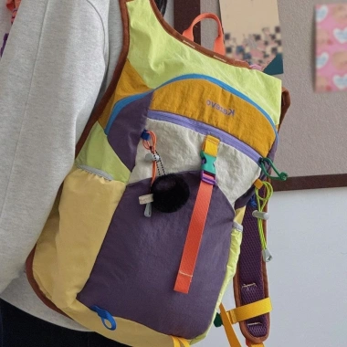 Ba lô TAWJOG đi bộ đường dài, túi leo núi nylon chống thấm, thoáng khí, công suất lớn đa chức năng – 262k VNĐ 4